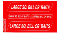 Tackle Tag - Large Square Bill Crankbaits