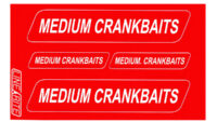 Tackle Tag - Medium Crankbaits