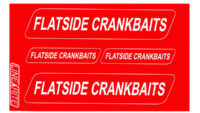 Tackle Tag - Flat Side Crankbaits